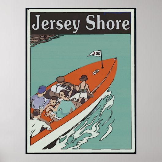 Jersey Shore, Boat Ride, Poster (Voorkant)