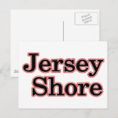 Jersey Shore Briefkaart (Voorkant / Achterkant)
