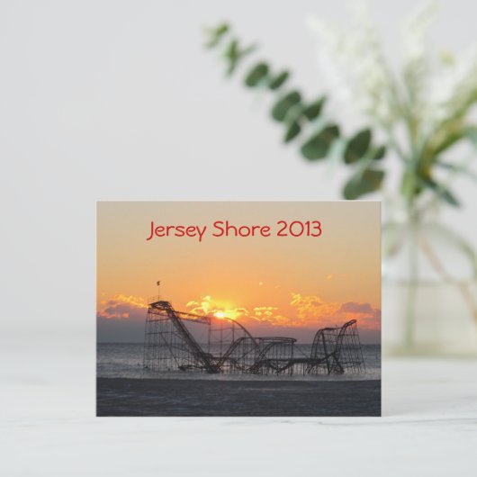 Jersey Shore Briefkaart (Staand voorkant)