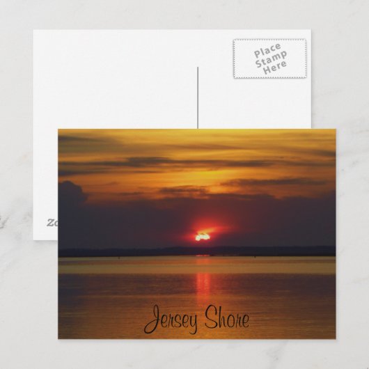 Jersey Shore Briefkaart (Voorkant / Achterkant)