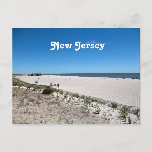 Jersey Shore Briefkaart (Voorkant)