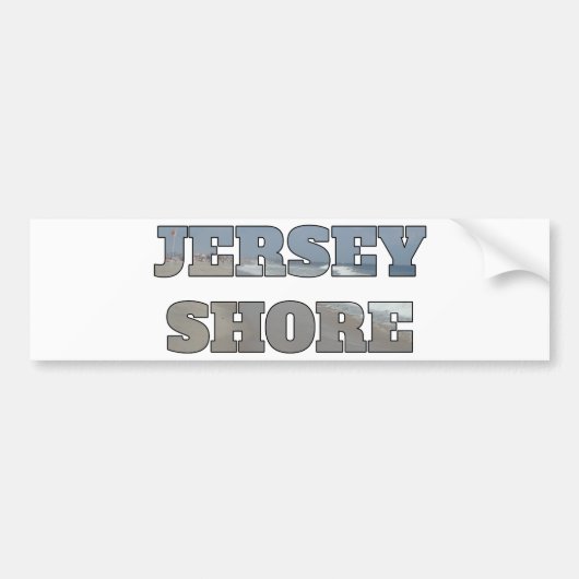 Jersey Shore Bumpersticker (Voorkant)