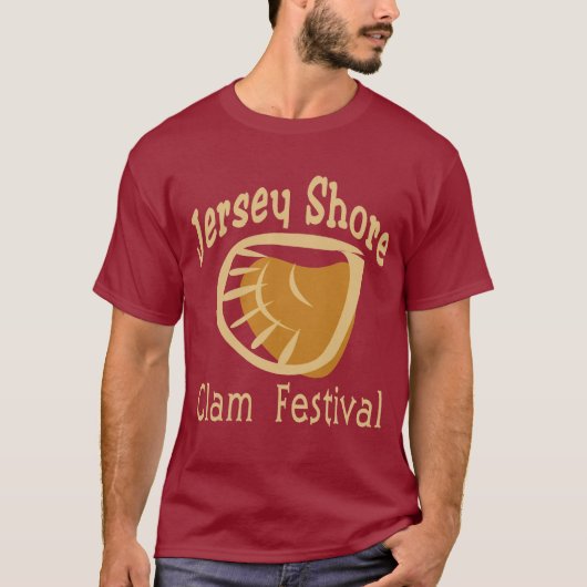 Jersey Shore Clam Festival 2 T-shirt (Voorkant)