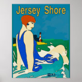 Jersey Shore, Deco Bather, Japans Poster (Voorkant)