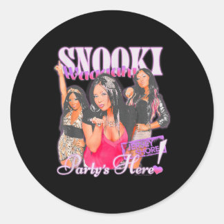 Jersey Shore feesten hier Snooki  Reality TV Ronde Sticker