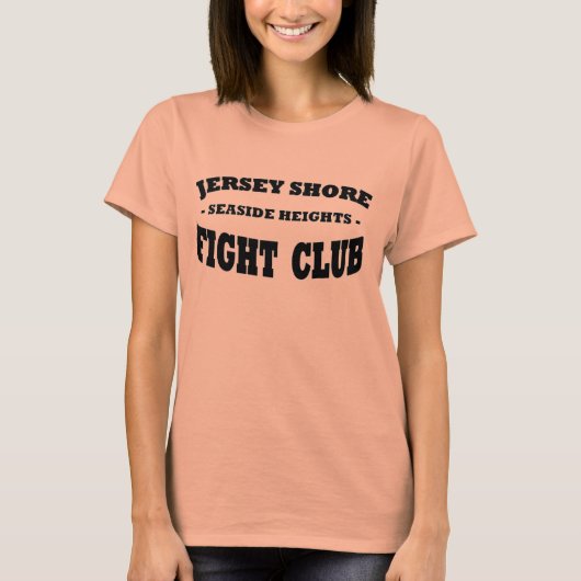 Jersey Shore Fight Club T-shirt (Voorkant)