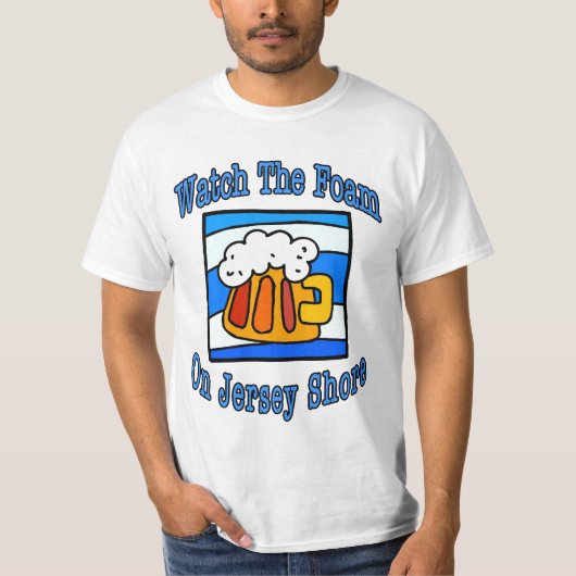Jersey Shore Foam T-shirt (Voorkant)