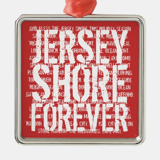 Jersey Shore Forever Ornament (Voorkant)