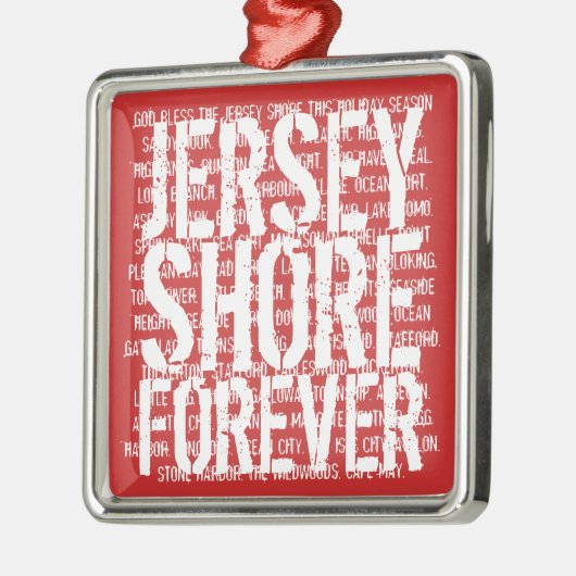 Jersey Shore Forever Ornament (Links)