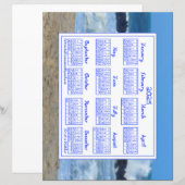 Jersey Shore Foto 2025 Kalender met Fabric Font (Voorkant / Achterkant)