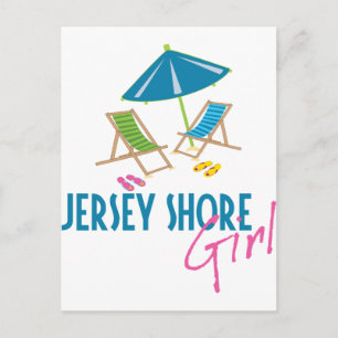 Jersey Shore Girl Briefkaart