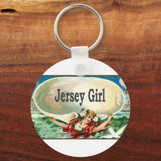 Jersey Shore Jersey Girl Sleutelhanger (Voorkant)