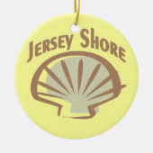 Jersey Shore  Keramisch Ornament (Voorkant)
