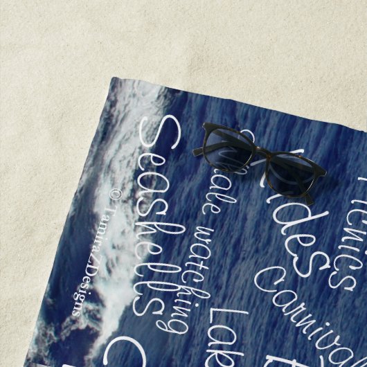 Jersey Shore Leuke dingen om te doen Strandlaken (In situ)