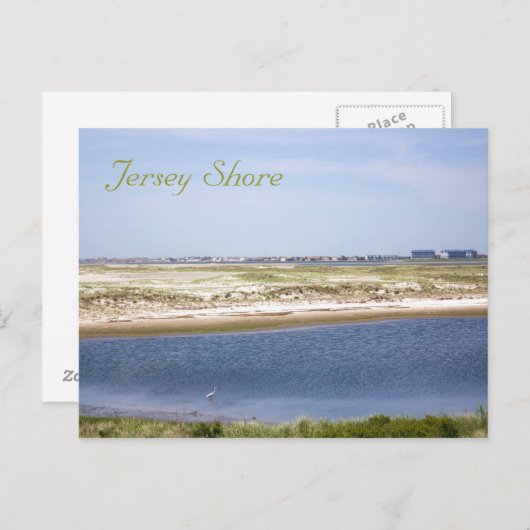 Jersey Shore Point Briefkaart (Voorkant / Achterkant)