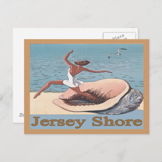 Jersey Shore, Shell Poster, Briefkaart (Voorkant / Achterkant)