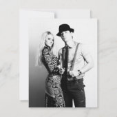 JERSEY SHORE Sparen de Bestemming van de Datum Save The Date (Achterkant)