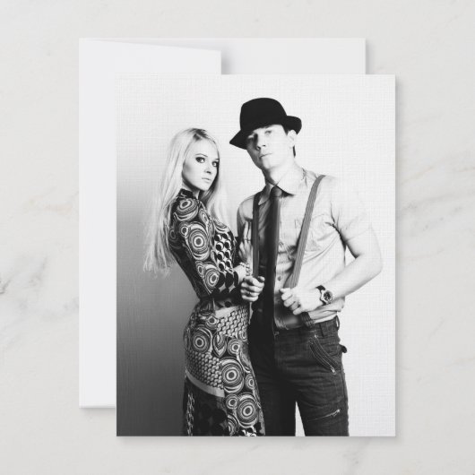 JERSEY SHORE Sparen de Bestemming van de Datum Save The Date (Achterkant)