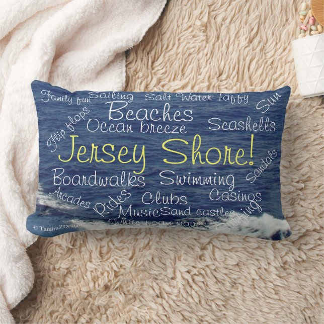 Jersey Shore strand golven Tranquility kussen (Deken)