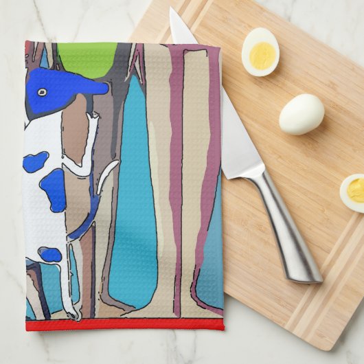 Jersey Shore strand Towels Theedoek (Quarter Fold)