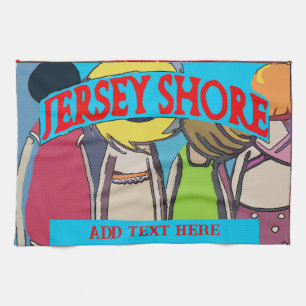 Jersey Shore strand Towels Theedoek