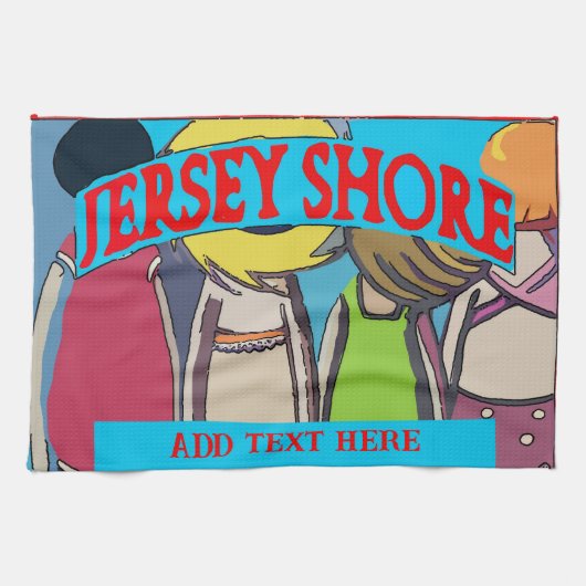 Jersey Shore strand Towels Theedoek (Horizontaal)