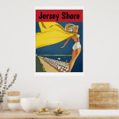 Jersey Shore  Style, bewerkt tekst Poster (Keuken)
