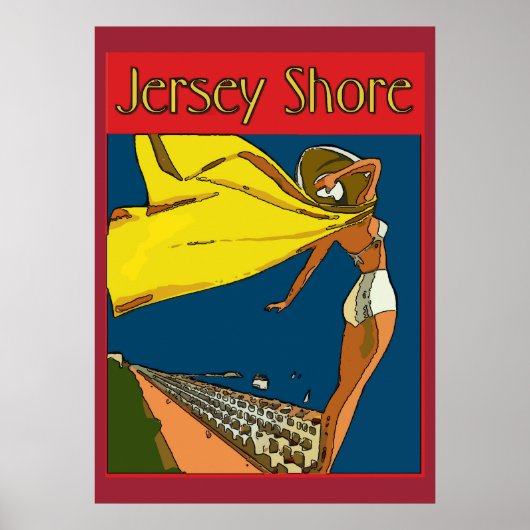 Jersey Shore  Style Poster (Voorkant)