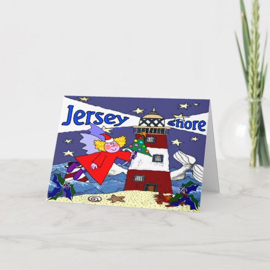 Jersey Shore Vakantie Kaarten (Voorkant)