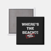 Jersey Shore - Waar is het strand  Magneet (Voorkant / Achterkant)