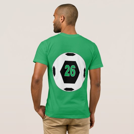 Jersey Short Sleeve T-Shirt back DESIGN SPORT 26 (Achterkant volledig)