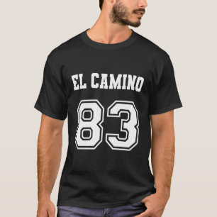 Jersey Stijl El Camino 83 1983 Old School Muscle C T-shirt