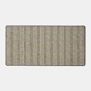 Jersey Streep Brei Patroon in Zachte Beige Bureaumat