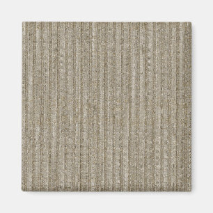 Jersey Streep Brei Patroon in Zachte Beige Magneet