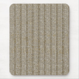 Jersey Streep Brei Patroon in Zachte Beige Muismat