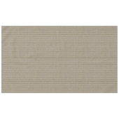 Jersey Stripe Knit Pattern in Soft Beige Tafelkleed (Voorkant (Horizontaal))