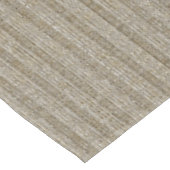 Jersey Stripe Knit Pattern in Soft Beige Tafelkleed (Gekanteld)