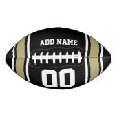 Jersey Stripes Black|Gold Specialized American Football (Voorkant)
