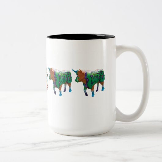 "Jersey Strong (als Ox)" 15 oz mok (Rechts)