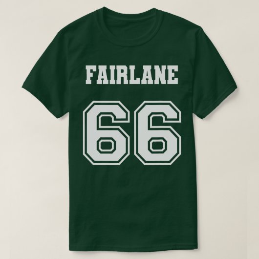 Jersey Style 66 1966 Fairlane Old School Classic M T-shirt (Design voorkant)