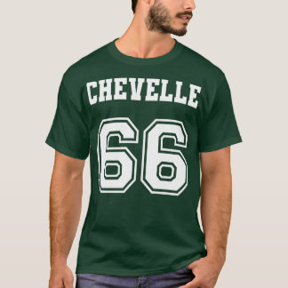 Jersey Style Chevelle 66 1966 Old School Muscle Ca T-shirt
