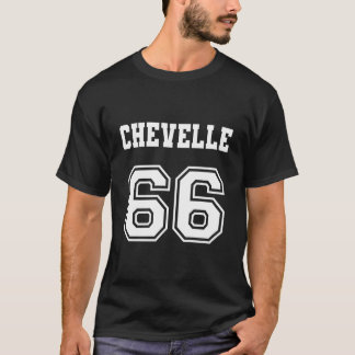Jersey Style Chevelle 66 1966 Old School Spierkrac T-shirt