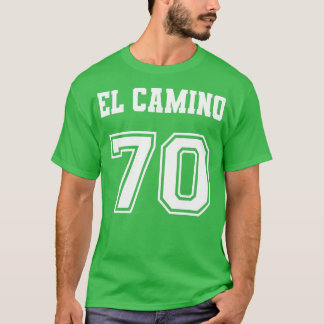 Jersey Style El Camino 70 1970 oude schoolspiraal  T-shirt