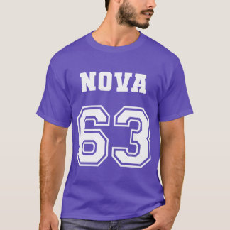 Jersey Style Nova 63 1963 Old School Muscle Car vr T-shirt