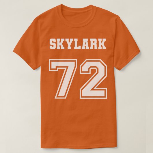 Jersey Style Skylark 72 1972 Old School Muscle Cla T-shirt (Design voorkant)