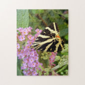Jersey Tiger Butterfly Foto Puzzle met Gift Box Legpuzzel (Verticaal)