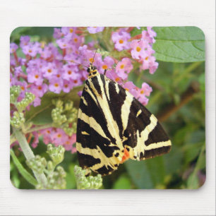 Jersey Tiger Butterfly Mouse Mat. Muismat