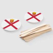 Jersey Vlag Handwaaier (Niet-gemonteerd)