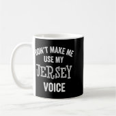 Jersey Voice Accent New Jersey Funny Gift Jerseyan Koffiemok (Links)