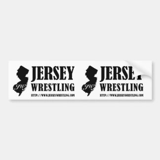 Jersey Wrestling Bumpersticker